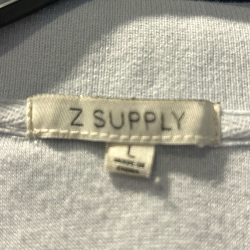 🌻Z SUPPLY light blue pullover - Picture 4 of 5